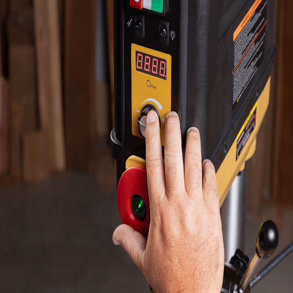 Powermatic PM2815 FS Drill Press 3/4HP 1PH 120V PM1-33 digital readout and controls