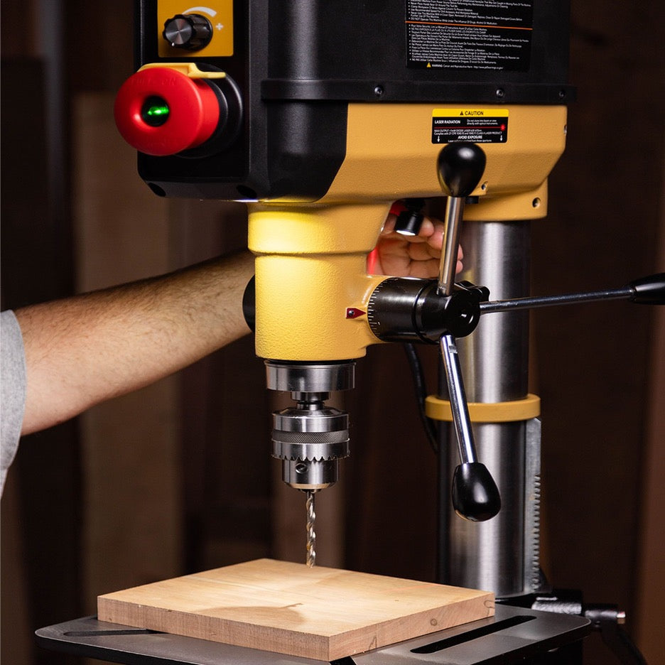 Powermatic PM2815 FS Drill Press 3/4HP 1PH 120V PM1-33 onboard light