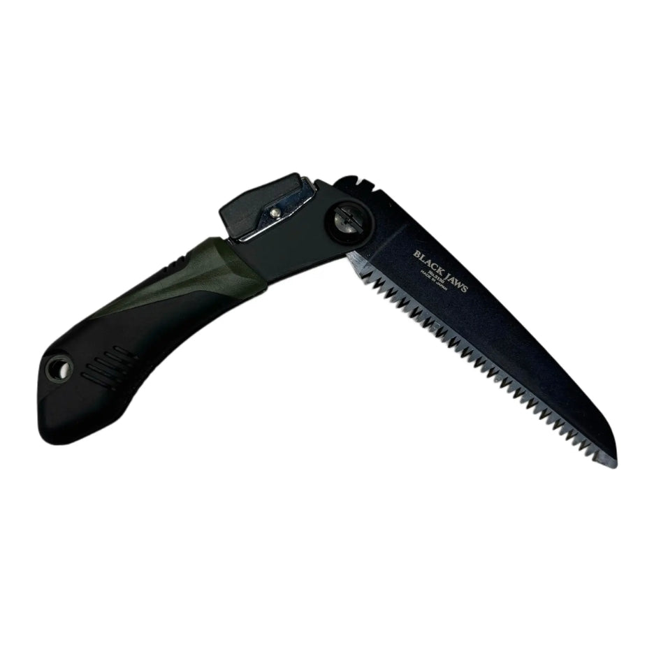 Saboten Black Jaws Folding Saw 130mm Blade partly folded