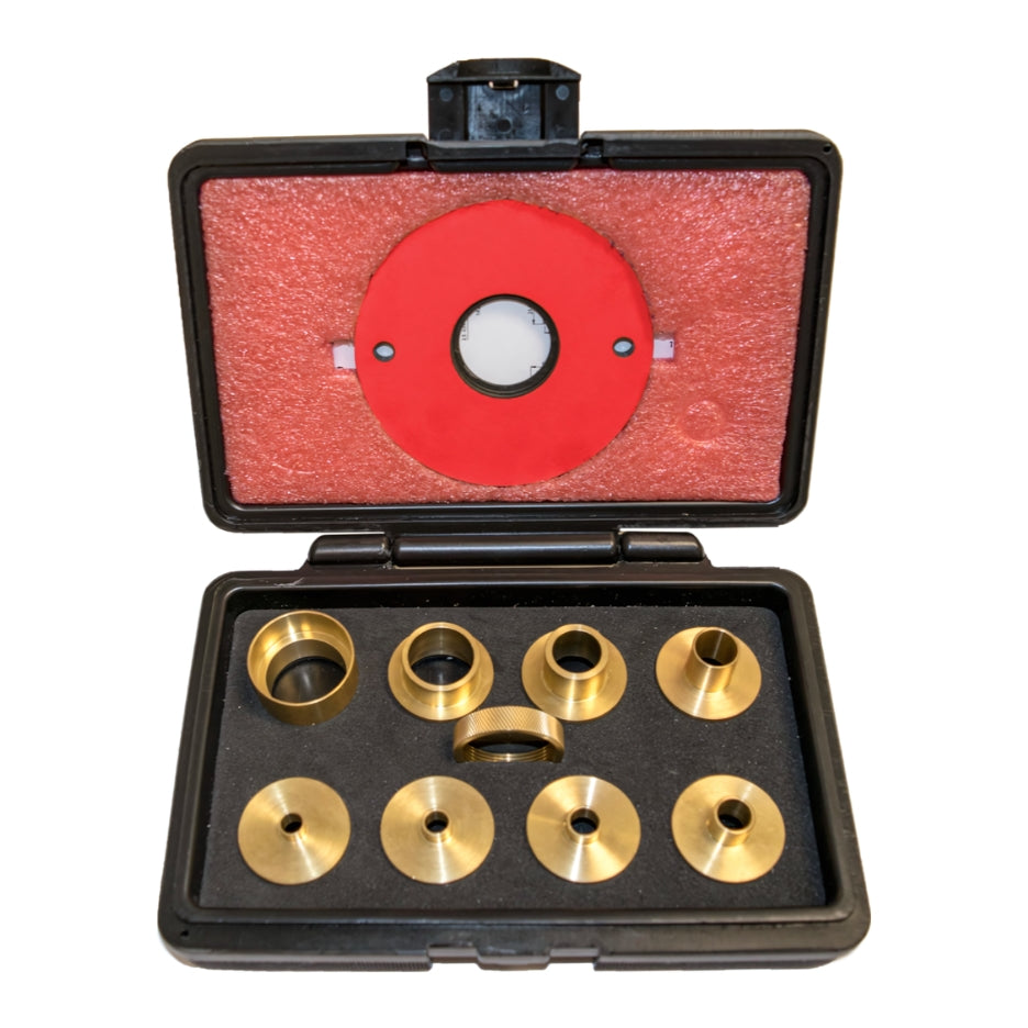 SawStop 9 pc Brass Precision Template Guide Set