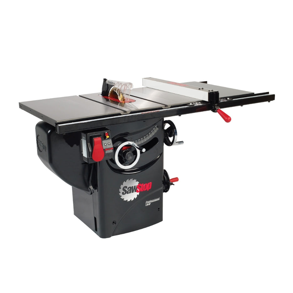 SawStop Professional Cabinet Table Saw 10 Inch PCS 1.75HP 1ph / 30 Inch Professional