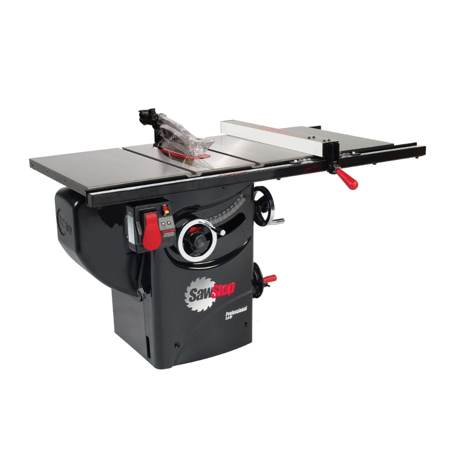SawStop Professional Cabinet Table Saw 10 Inch PCS 3 HP 1ph / 30 Inch Professional