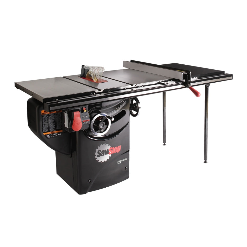 SawStop Professional Cabinet Table Saw 10 Inch PCS 1.75HP 1ph / 36 Inch T-Glide