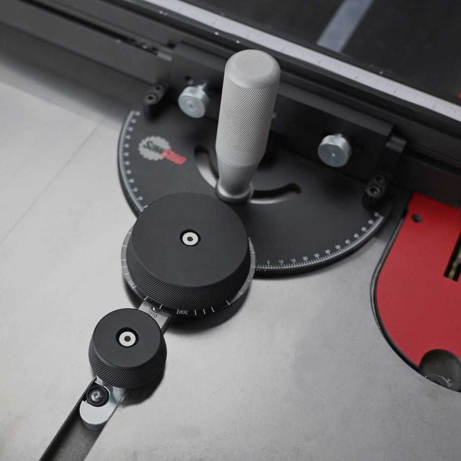 SawStop Revolution Miter Gauge TSA-RMG dial adjuster