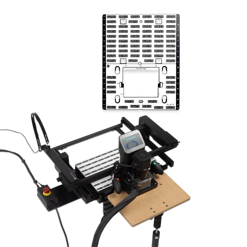 Shaper Tools Origin + Workstation + Plate + BenchPilot + Shelf Upgrade Kit Bundle