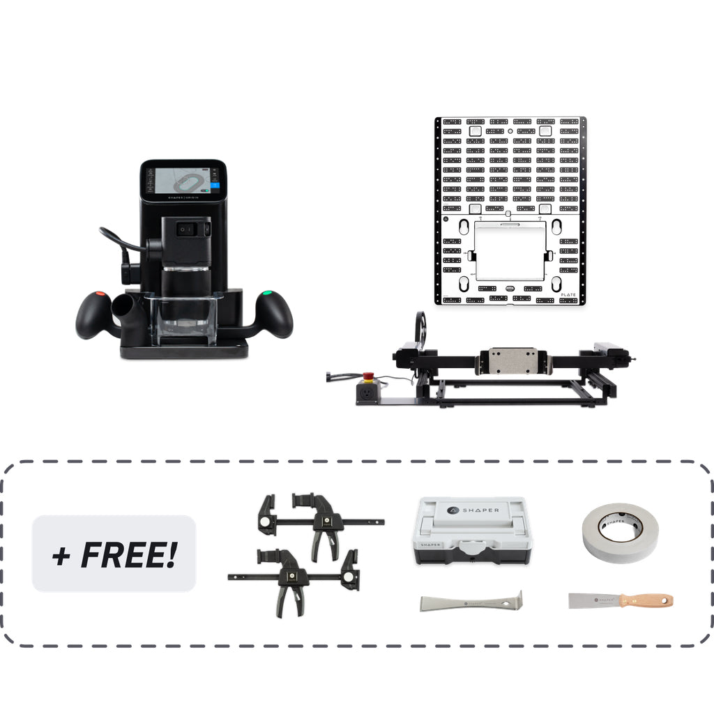 Shaper Tools Origin + Plate + BenchPilot Bundle holiday deal