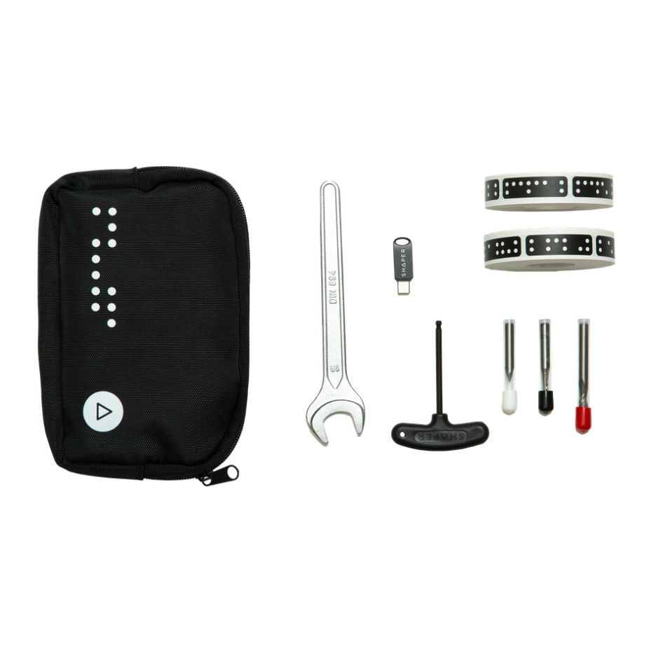 Shaper Origin Handheld CNC Router included accessories