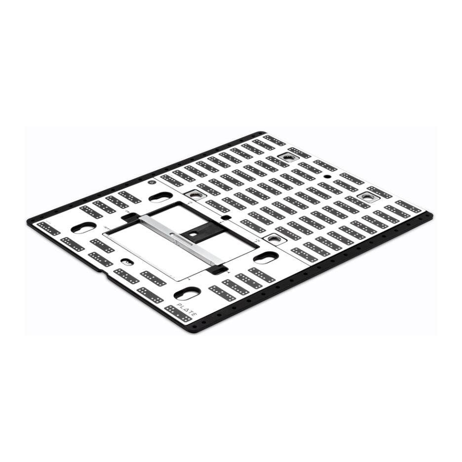 Shaper Plate universal template with Shaper Tape pattern, fences, flag stops.