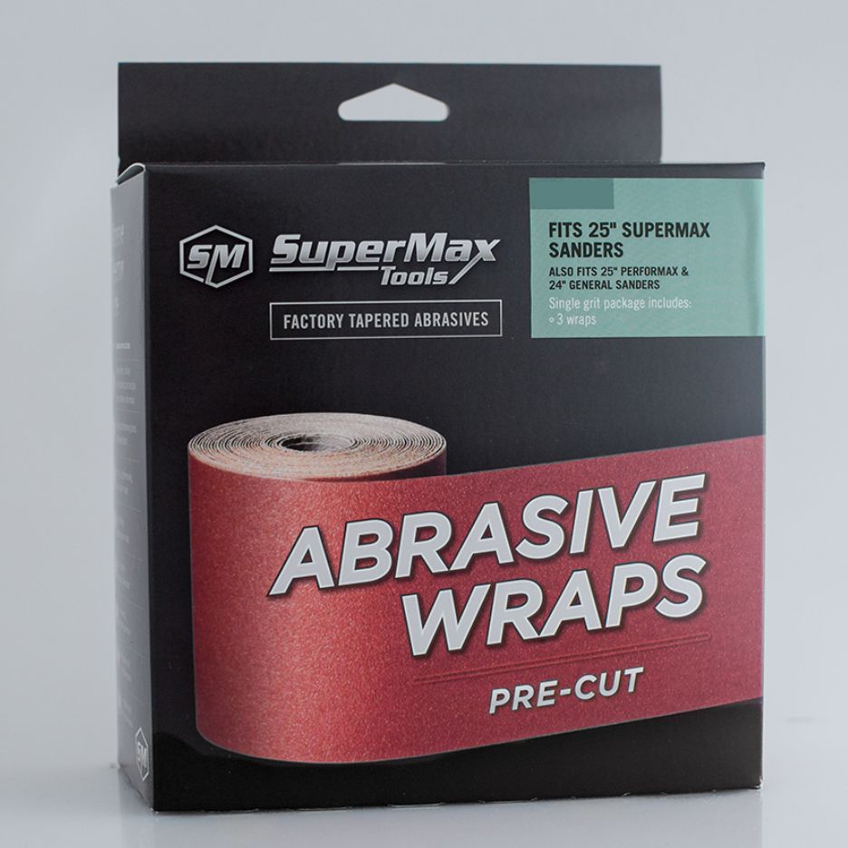 SuperMax 25" Drum Sander Wraps box