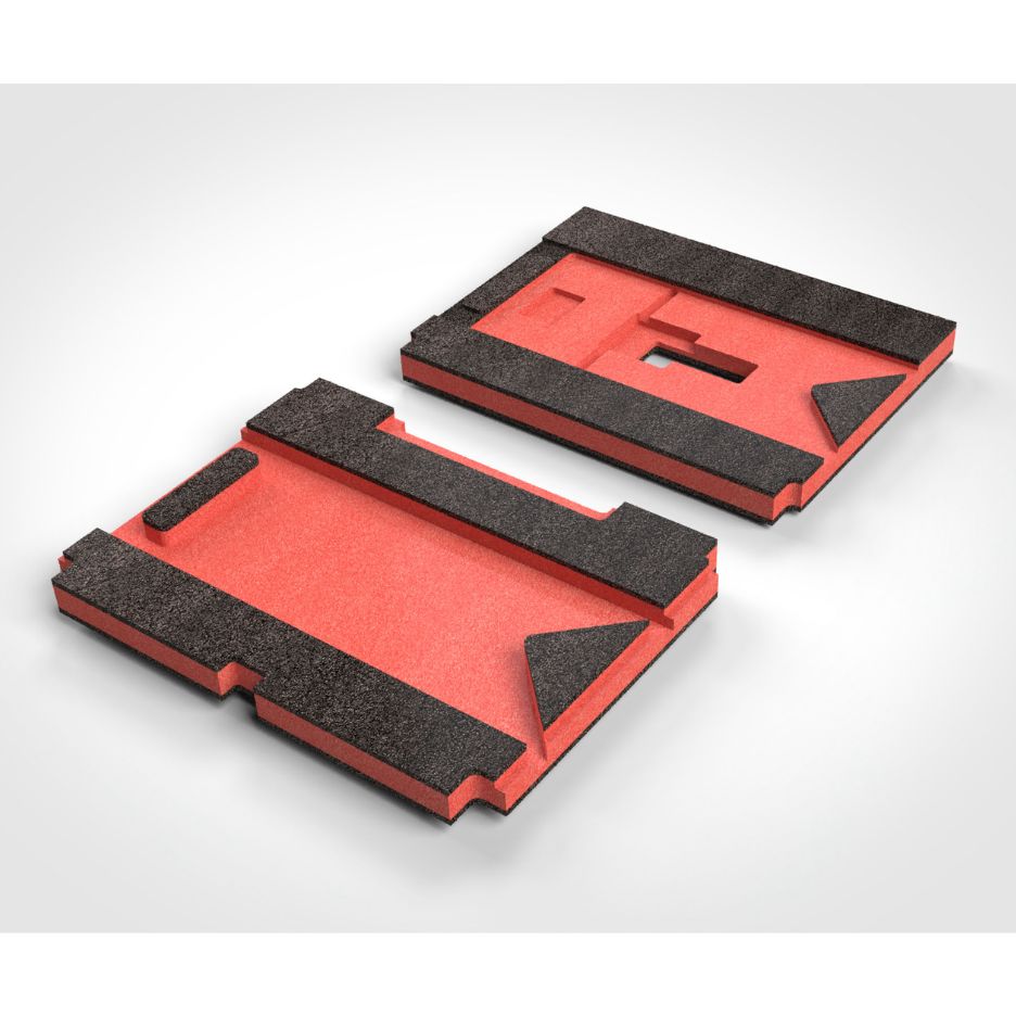 TSO Dual FoamPac Systainer Insert for GRS-16 and GRS-16 angle