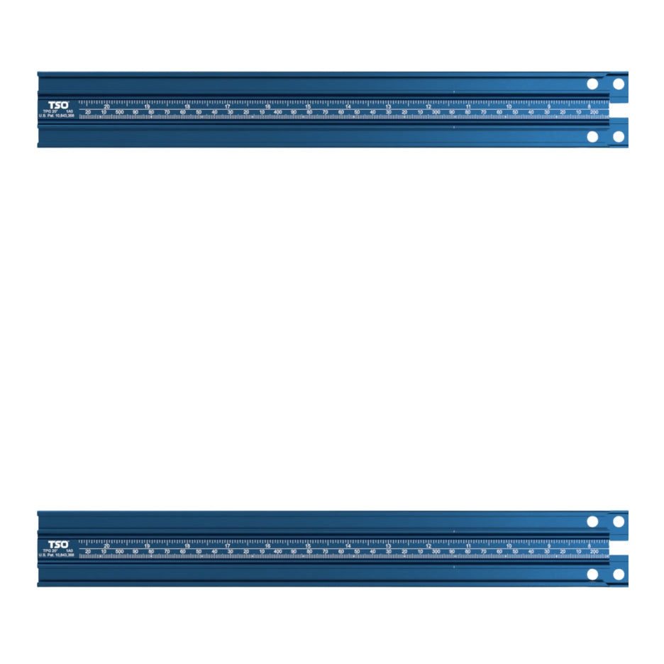 TSO Products 20 Inch T-Tracks for TSO Parallel Guide System Gen 2 61-651