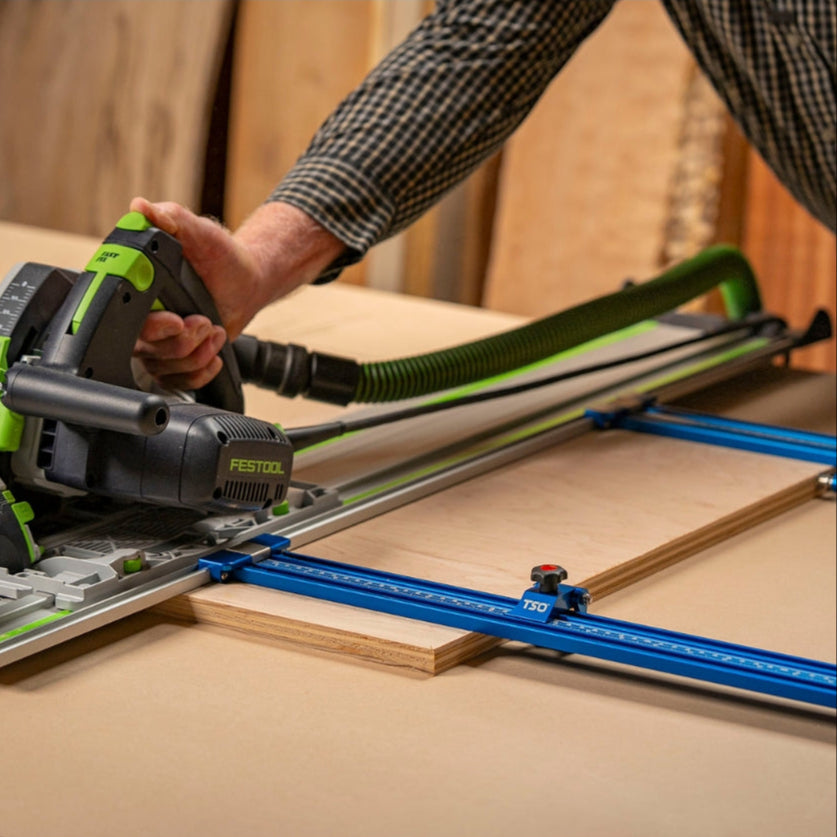 TSO Products Parallel Guide System Gen 2 on Festool guide rail