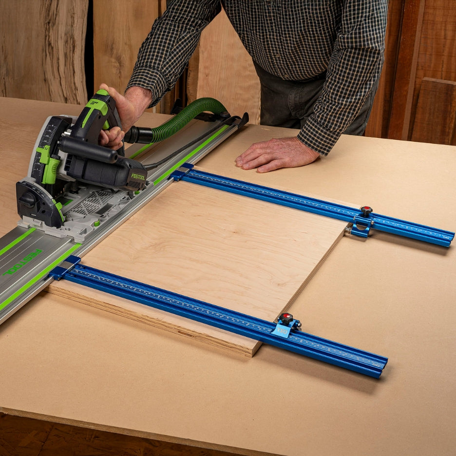 TSO Products Parallel Guide System Gen 2 on Festool guide rail