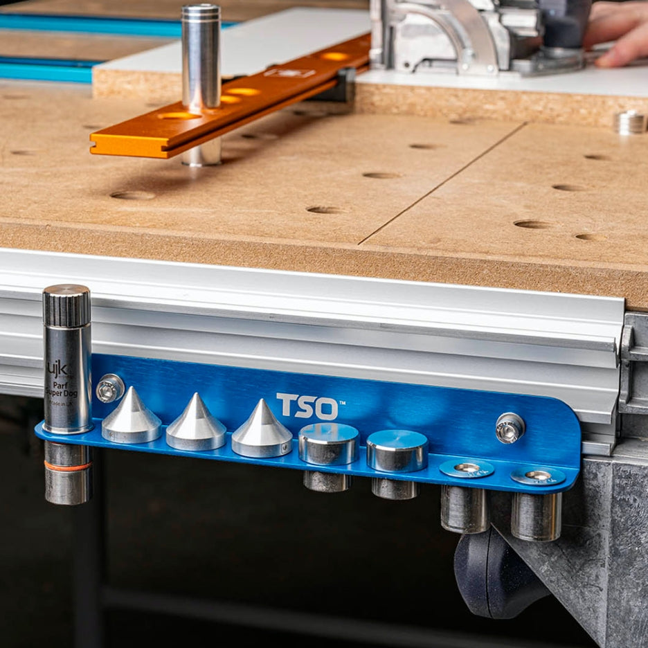 Fits Festool MFT/3 and Dashboard PWS tables.