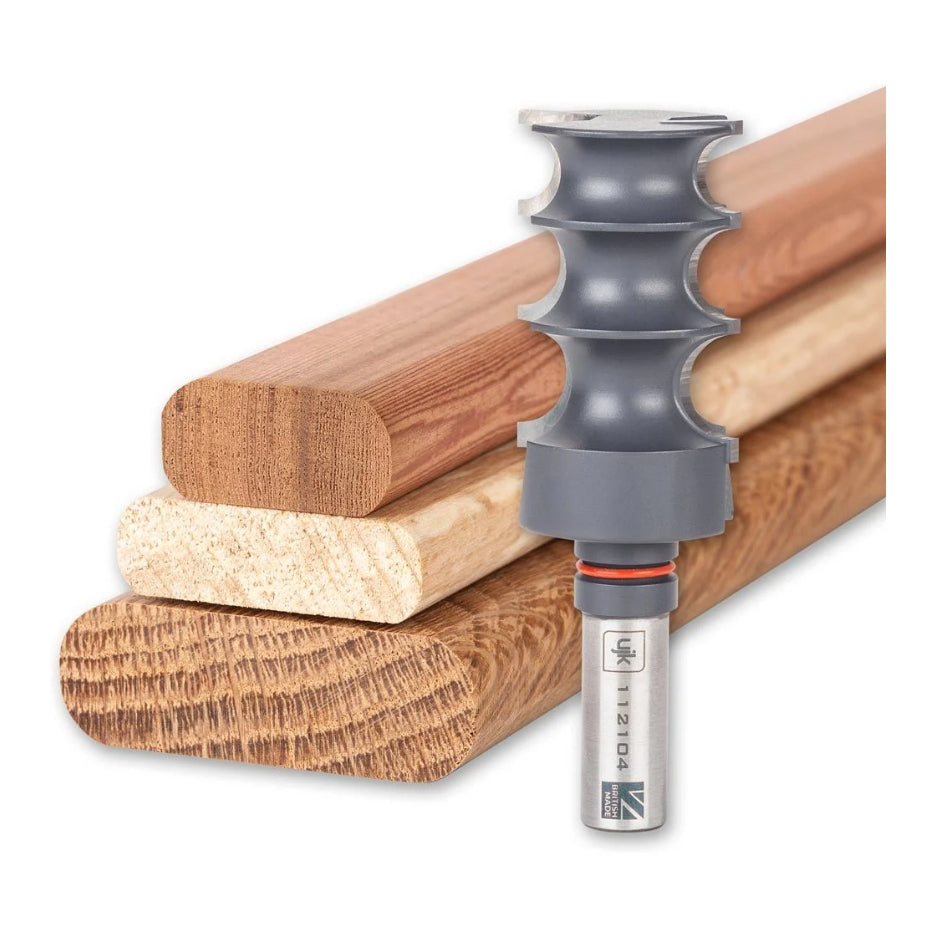 UJK Tools Router Bit for 10/12/14mm Loose Tenons with 1/2 Inch Shank