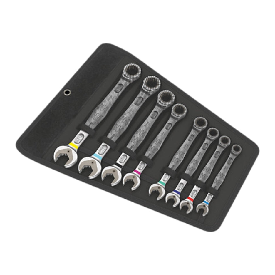 Wera Tools 8-Piece Imperial Joker Ratcheting Combination Wrench Set 05