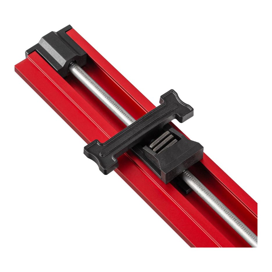 Knurled clamping rod for superior gripping power