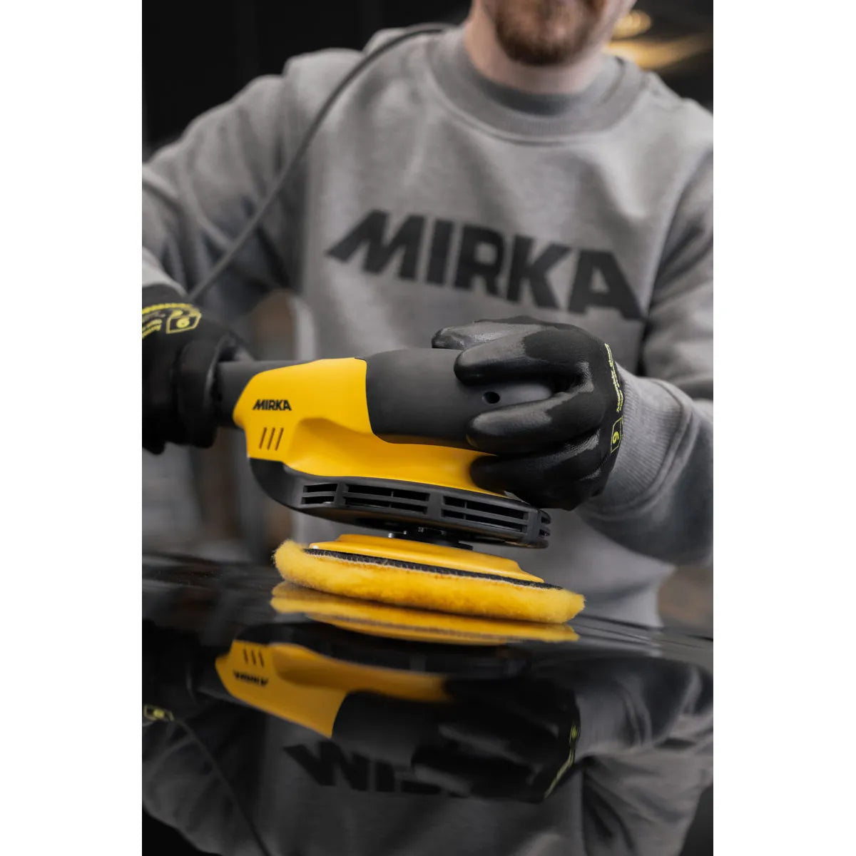 Mirka Lambswool Pad Pro Yellow MPADLWY-6