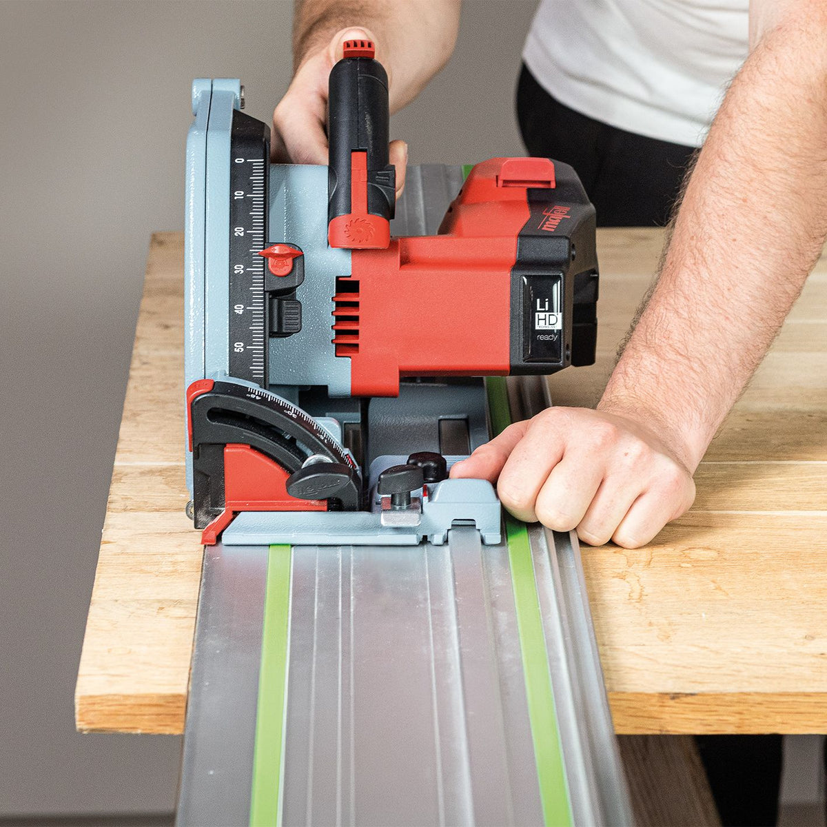 Mafell Cordless Portable Circular Saw K55 18M bi Pure in T-Max 91F524