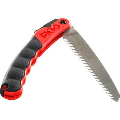 Silky Saws F-180 folding pruning saw with 7 inch long 6.5 TPI blade for green wood and fibreglass polypropylene handle.