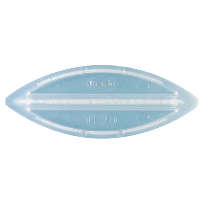 Translucent plastic Lamello C-20 Solid Surface Biscuit