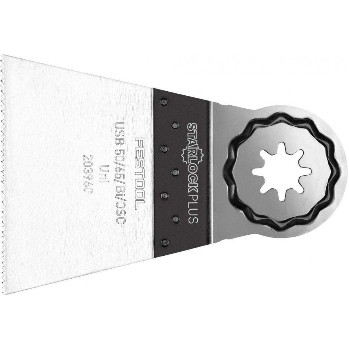 Festool 65mm Bimetal Straight Oscillating Tool Blade with StarlockMax for OSC 18 50/65/Bi/OSC/5 203960