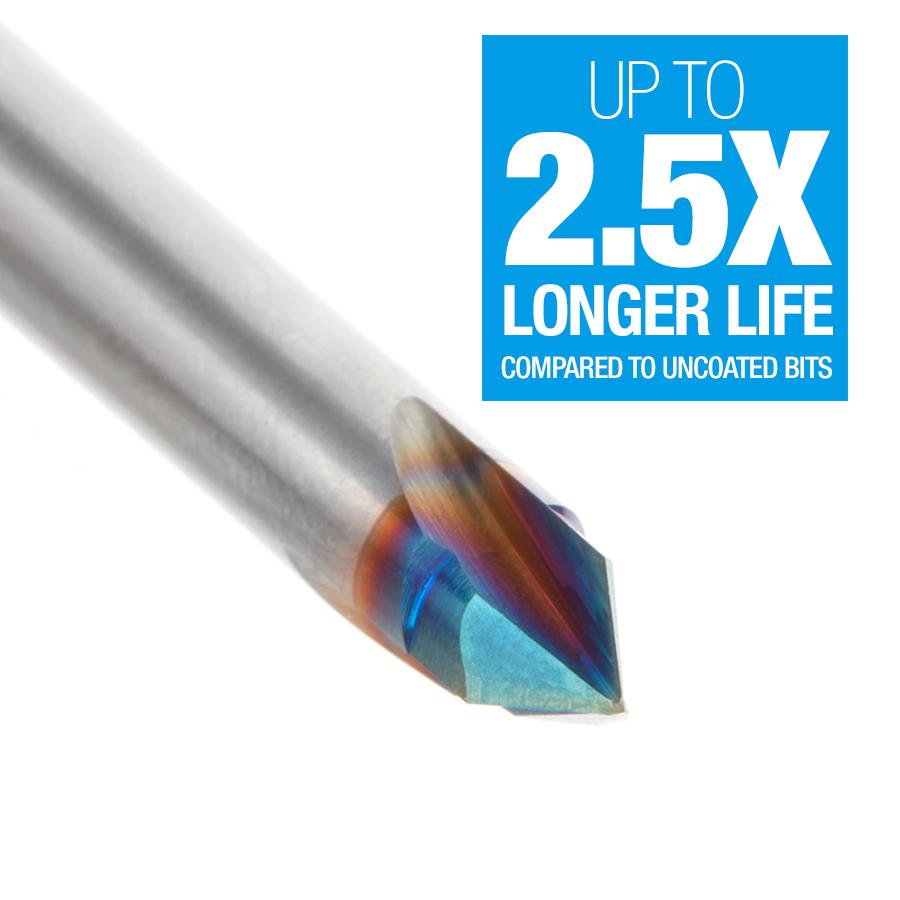 Amana V-Groove Router Bit 90 Degree 45626-K