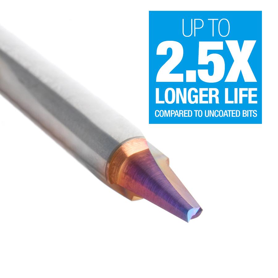 Amana 15 Degree V-Groove Router Bit 45780-K