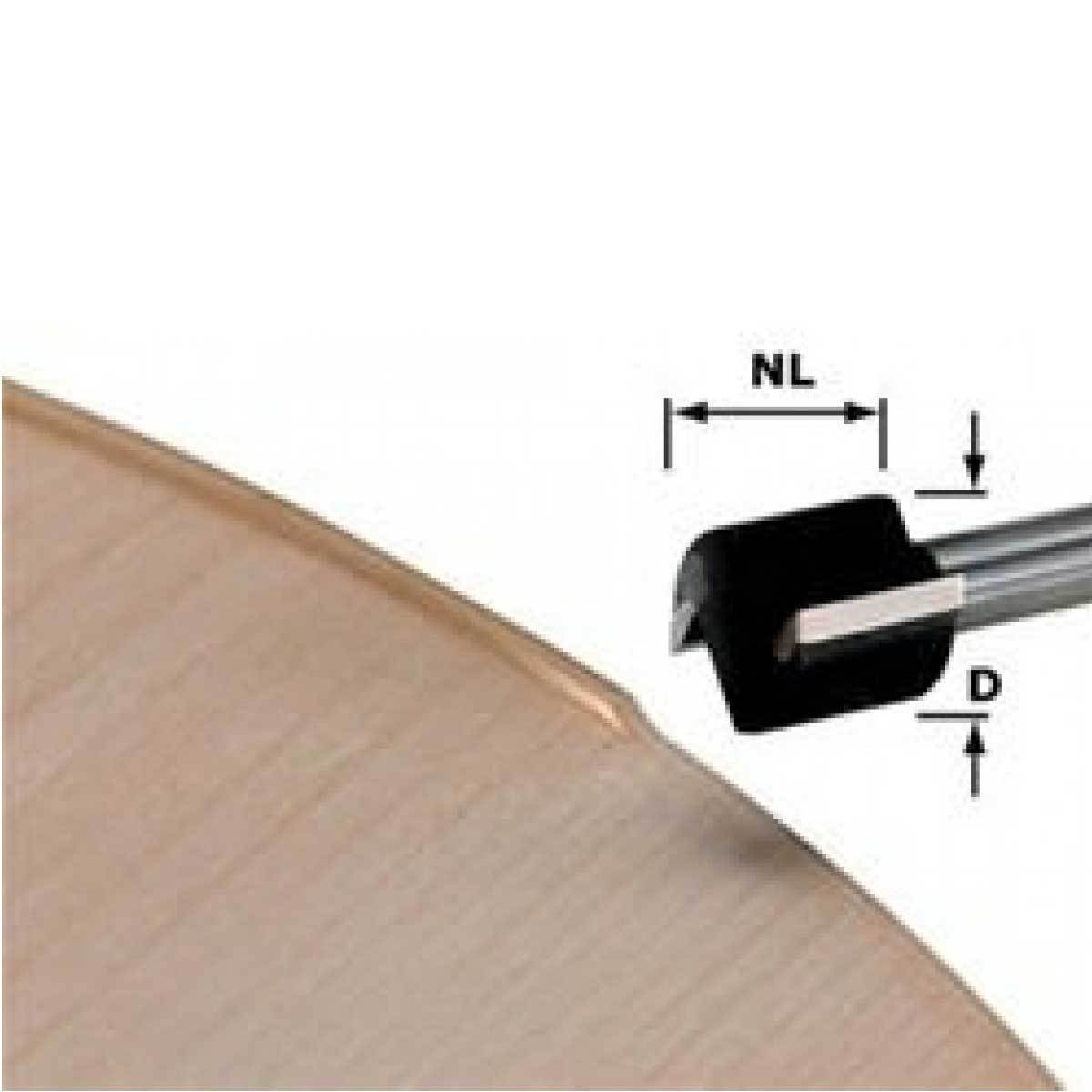 Ultimate Tools Festool Edge Trimming Router Bit 19x16 mm