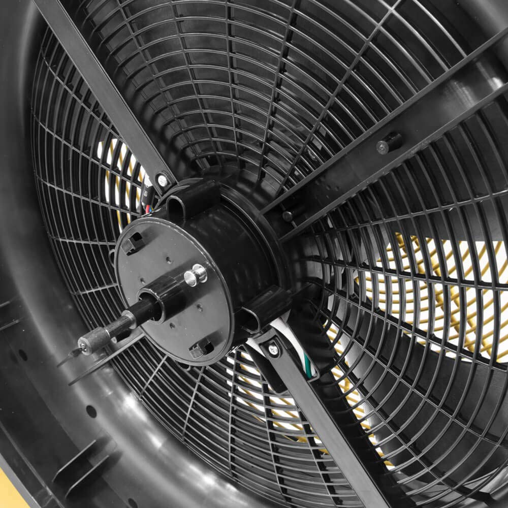 The inside of the PM1250 Micro Dust AFS with filter removed.