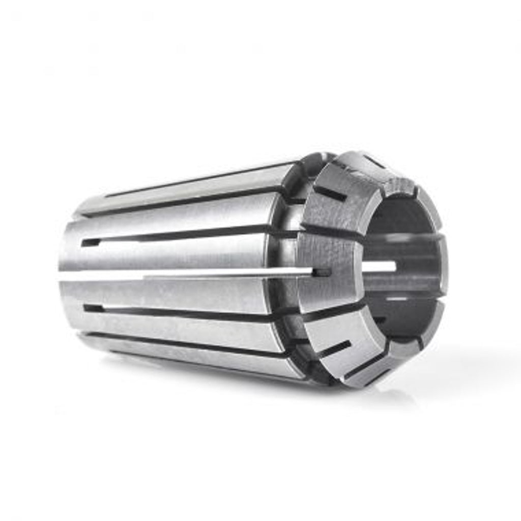 Amana Tool 1/2" High Precision ER20 CNC Collet on its side.