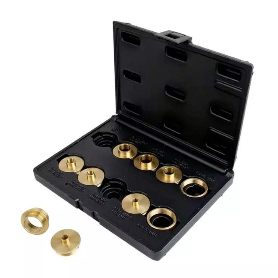 Dimar Brass 1-3/16 Inch Template Guide Set WP-T-Rings