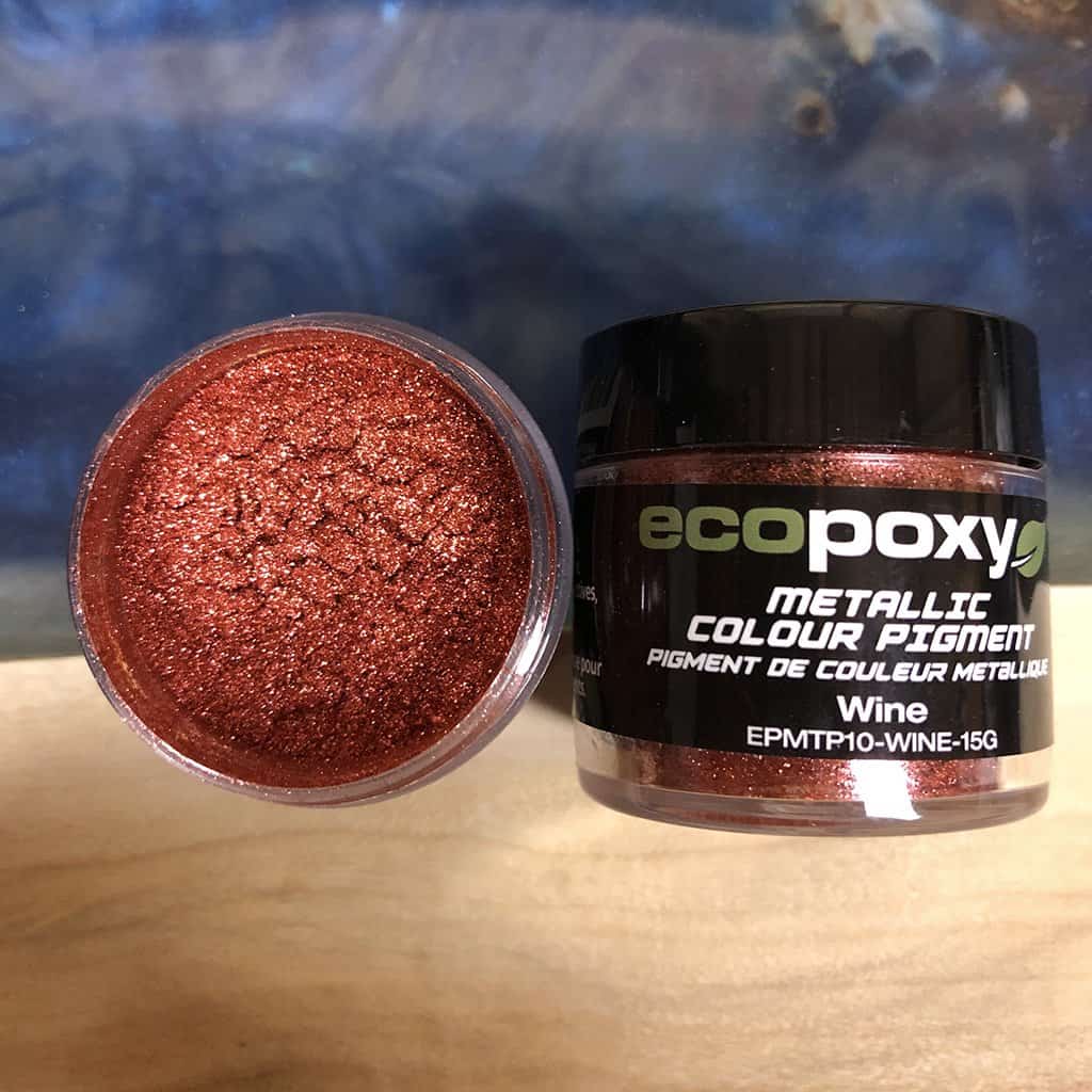 EcoPoxy Metallic Colour Pigments MTP10-WINE-15G