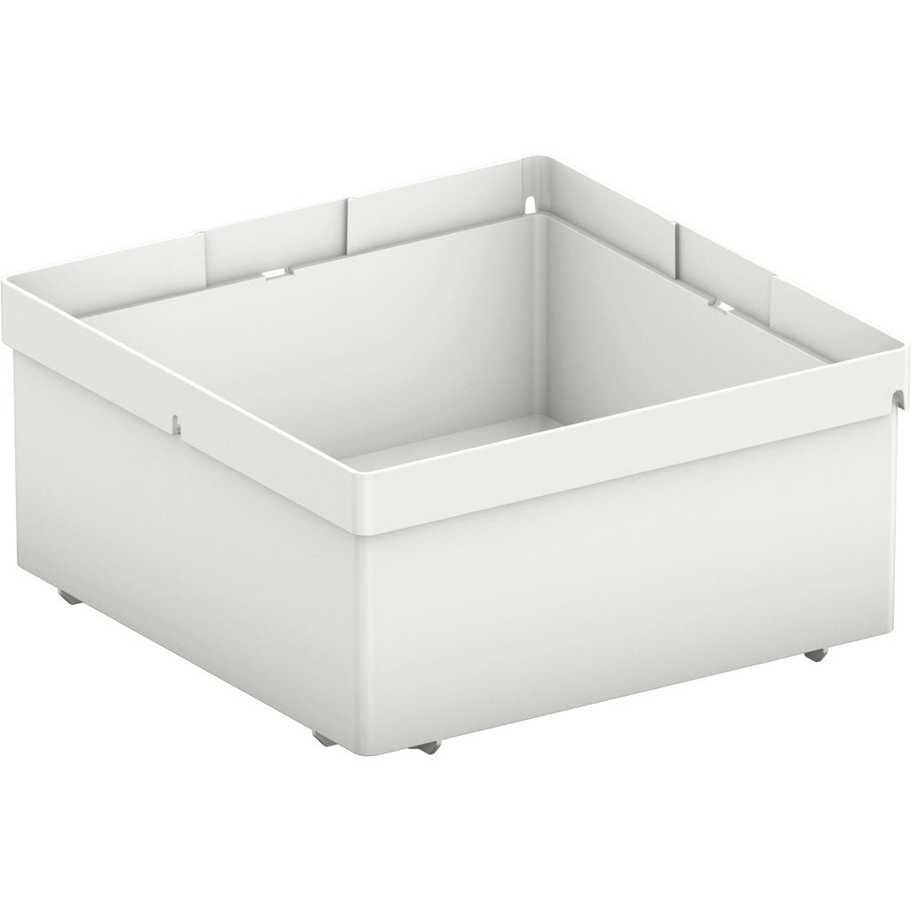 Large square container insert boxes 150x150x68mm (6x6x2-11/16") for use with SYS3 Systainer Organizers.