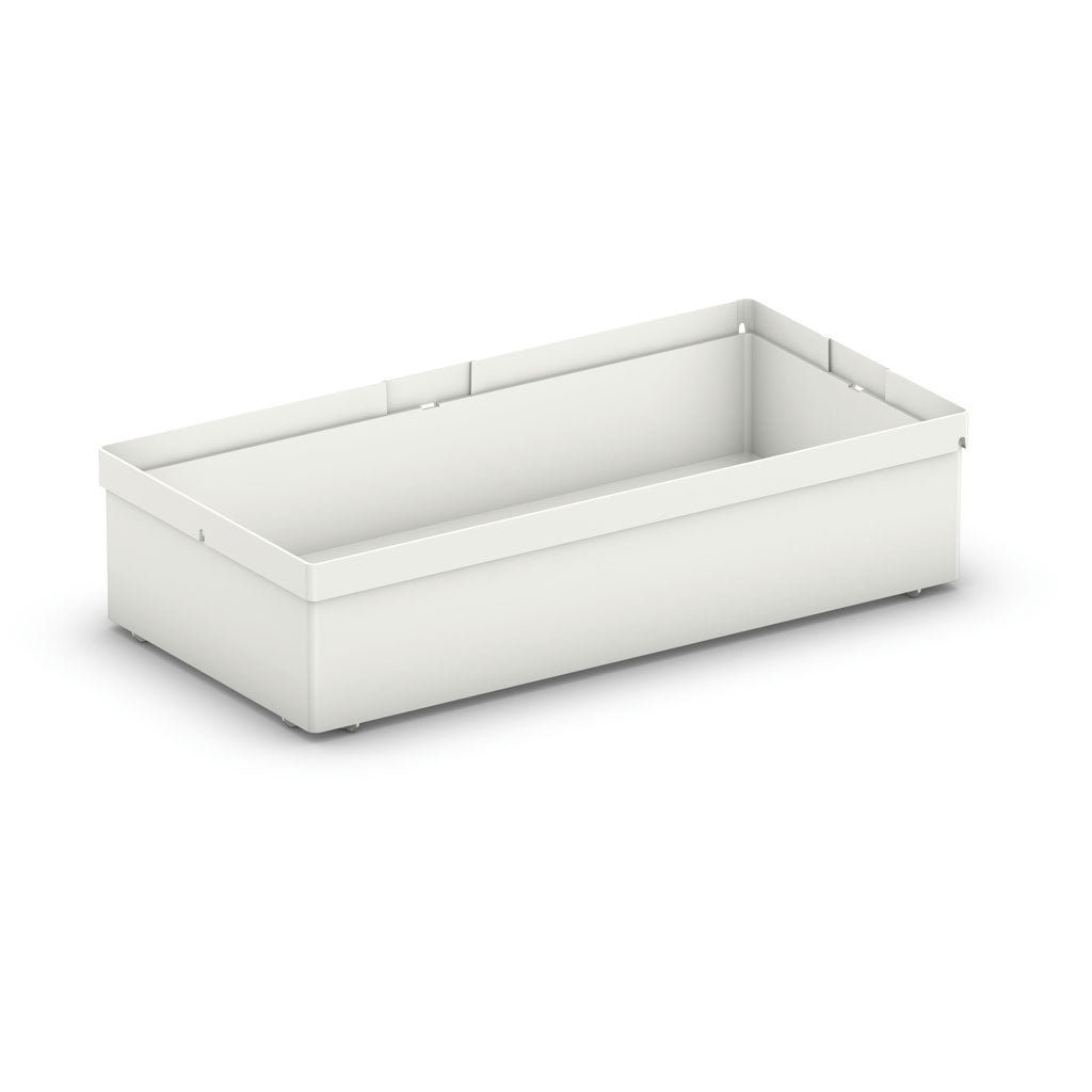 Large rectangular container insert boxes 300x150x68mm (12x6x2-11/16") for use with SYS3 Systainer Organizers.