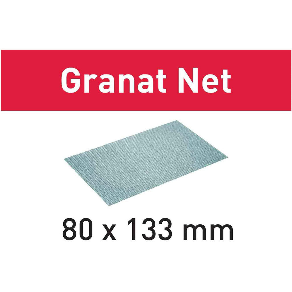 The net backing allows optimum dust collection to reduce clogging and extends abrasive life and increases sanding rates.