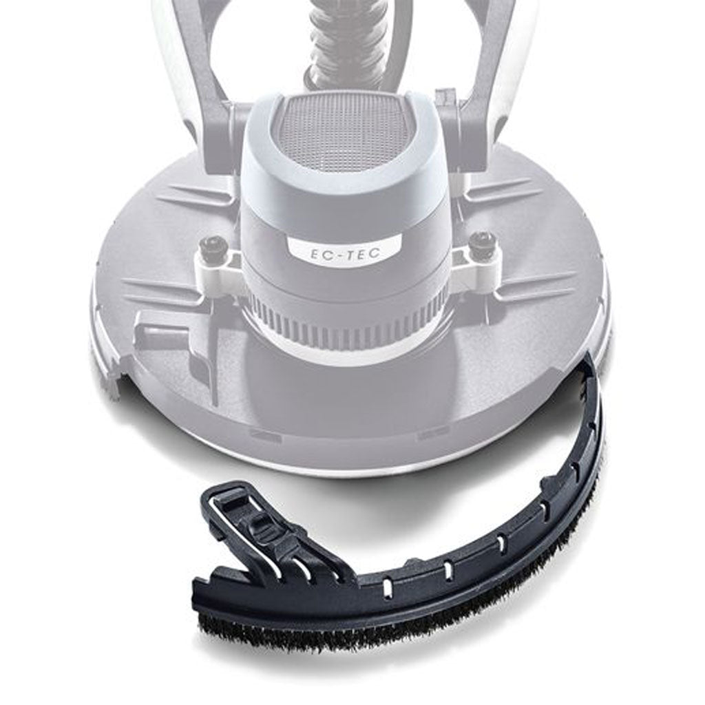 Replacement detachable segment of the brush strip on the PLANEX Easy LHS-E 225 EQ long handled drywall sander.