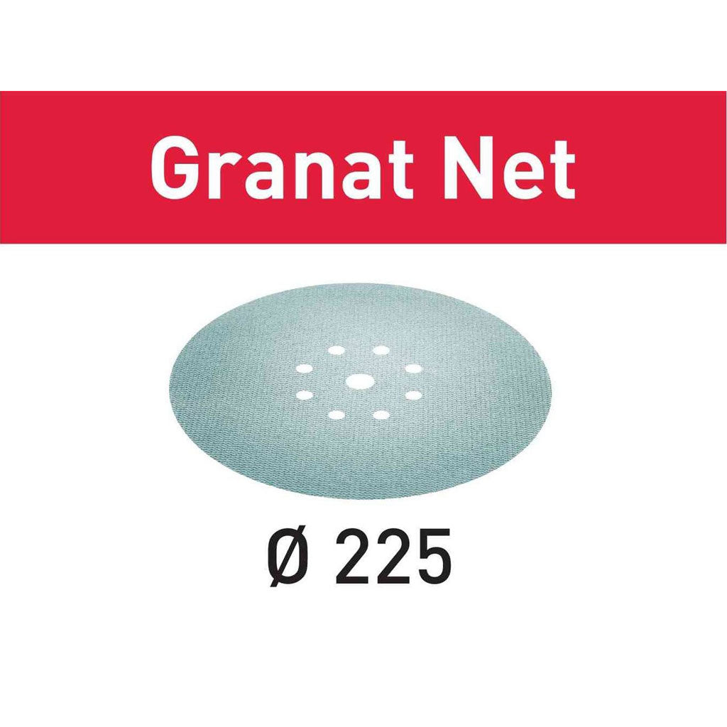 The net backing allows optimum dust collection to reduce clogging and extends abrasive life and increases sanding rates.