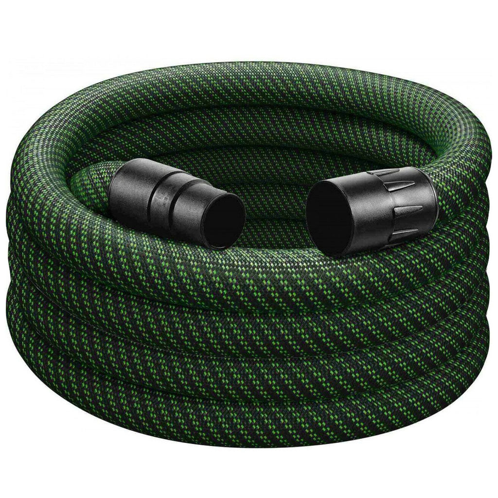 This premium D36mm dust extraction hose is durable and flexible with a smooth outside to prevent it from catching.