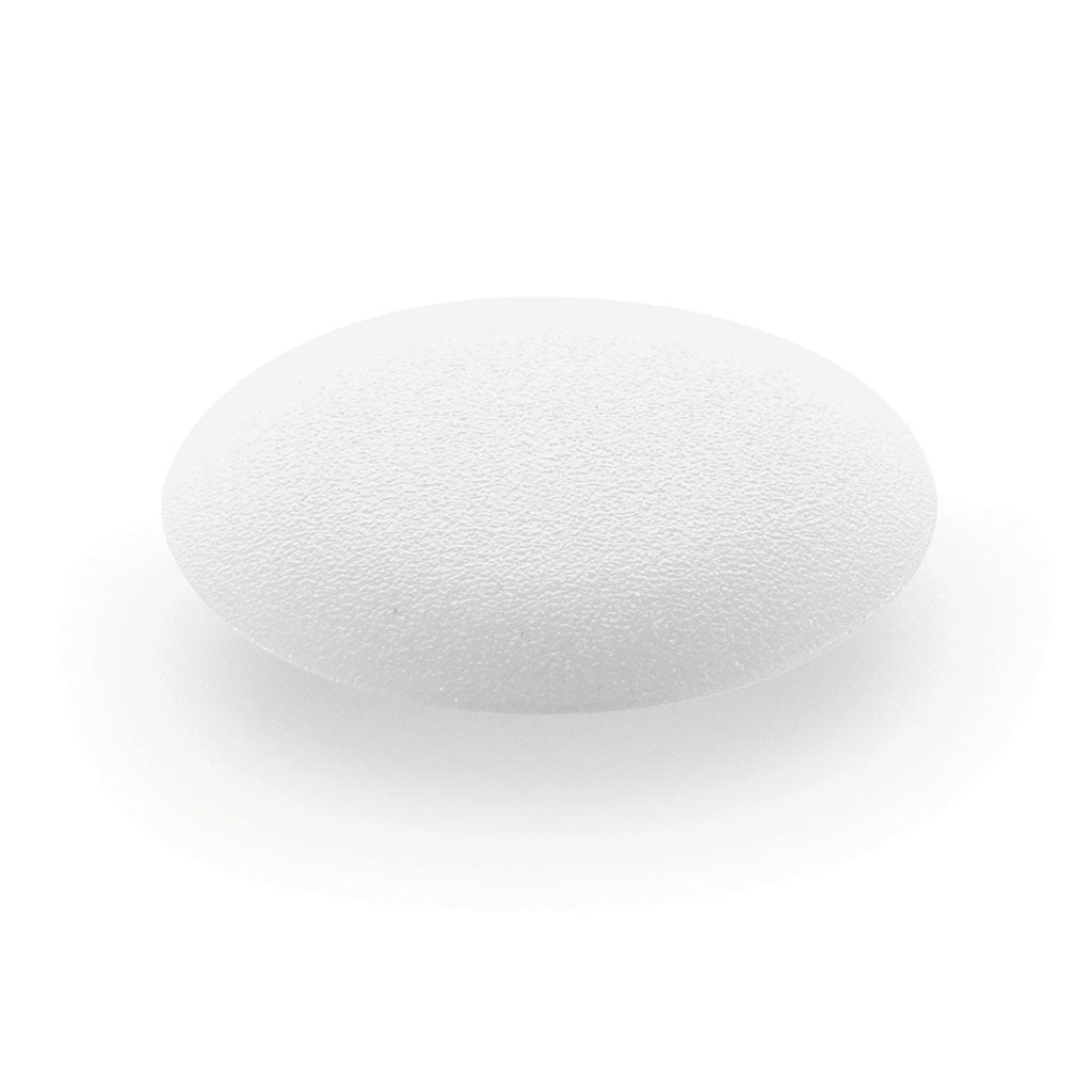 White cover cap for Festool DF 500 knock-down connectors cross anchor.