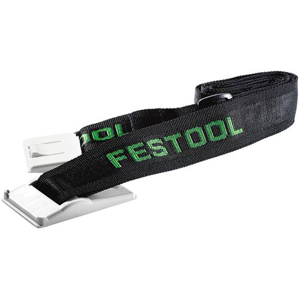 The wide shoulder strap is adjustable in length for comfortable carry of the CT Sys Dust Extractor or a T-Loc Systainer.