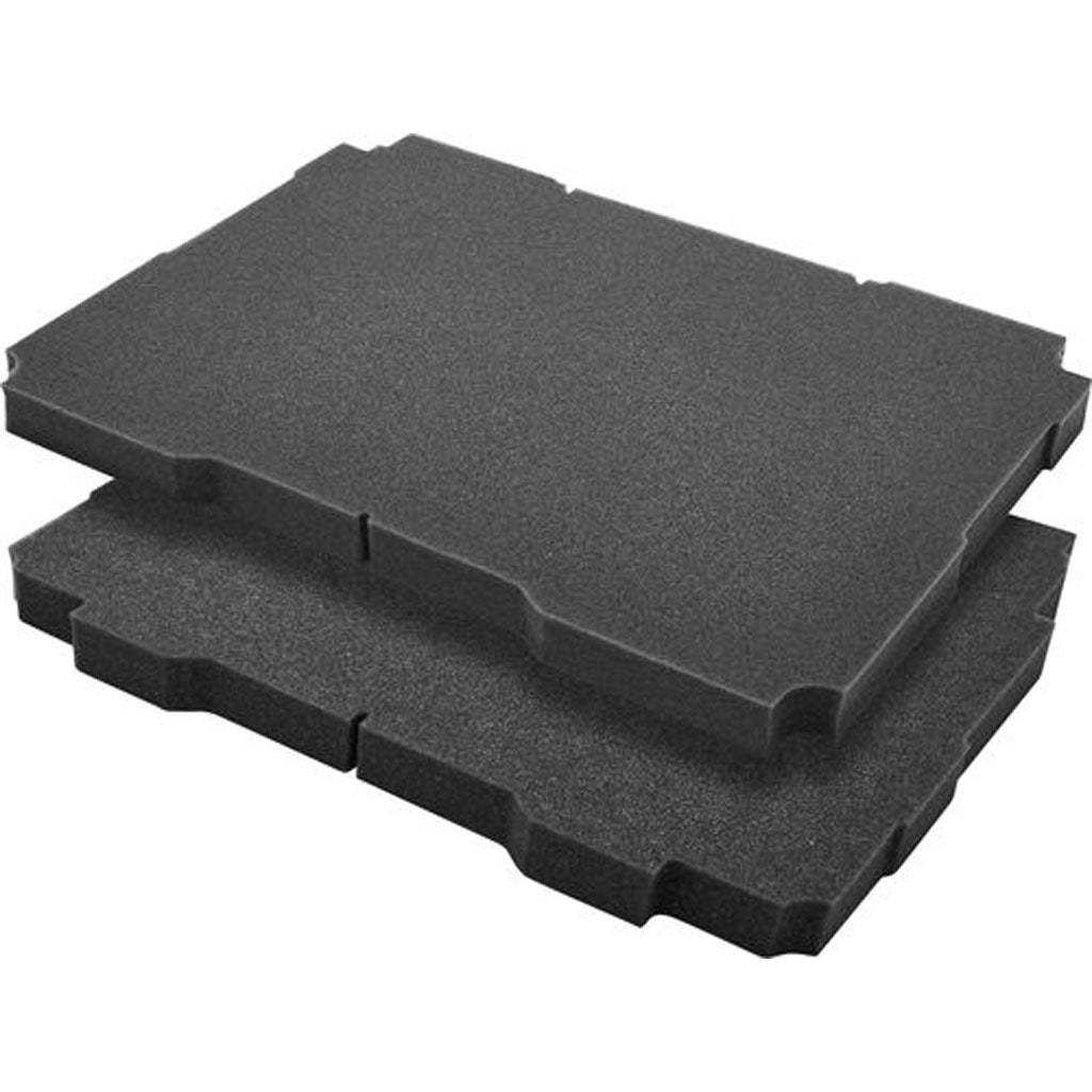 Two pieces of 25mm (1") grid foam can be customized to protect any shape of item.