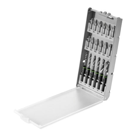 Festool Drill/Screwdriver Bit Set with Case for Lid Compartment Systainers BKS SYS3 D3-8 K CE/W F 577779