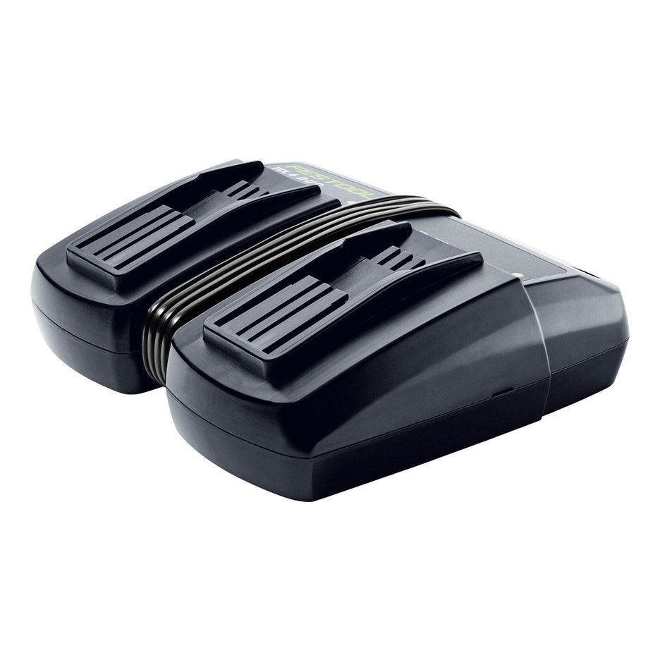 Festool Duo Rapid Charger with centre cord wrap.