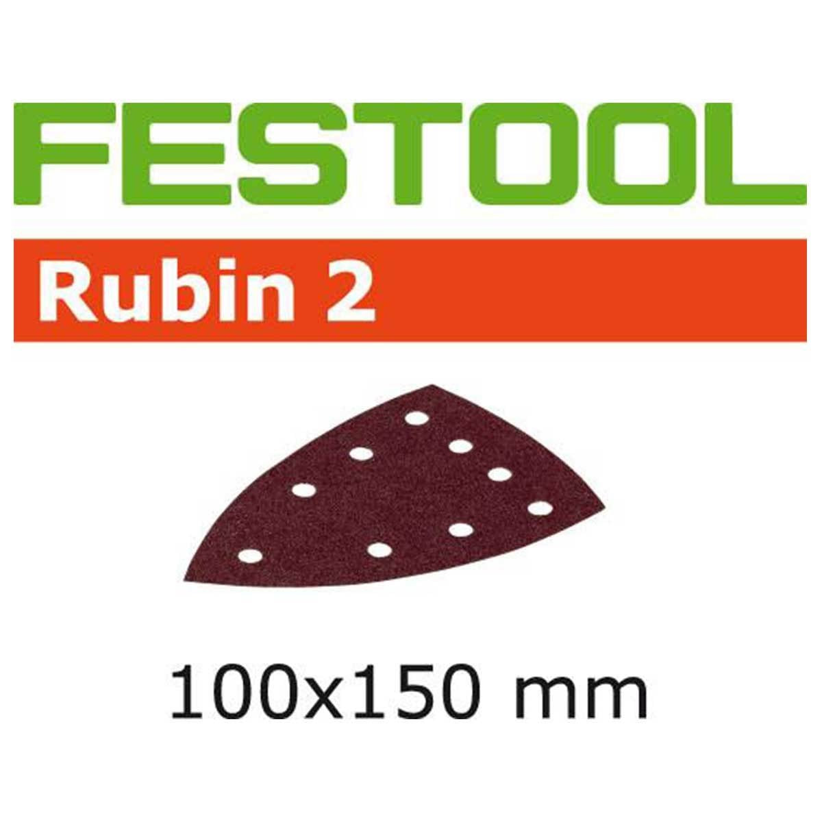 Festool Rubin 2 Abrasive Sheets with 2023 Hole Pattern for DTS(C) 400 57757*