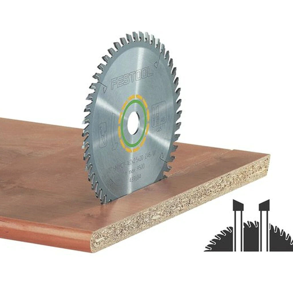 Festool Fine Crosscut Circular Saw Blade 160mm x 48T ATB with 20mm Bore 495377