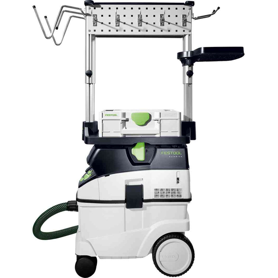 Festool Workcenter Organizer T-Loc installed on CT 36 AC dust extractor