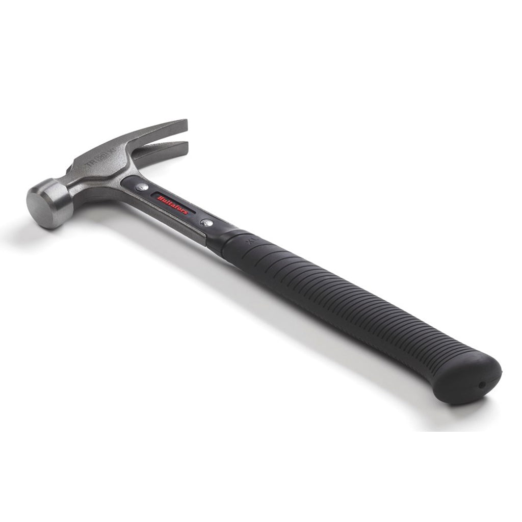 The TR 16 XL Hultafors Claw Hammer is forged from a single piece of steel for strength and durability.