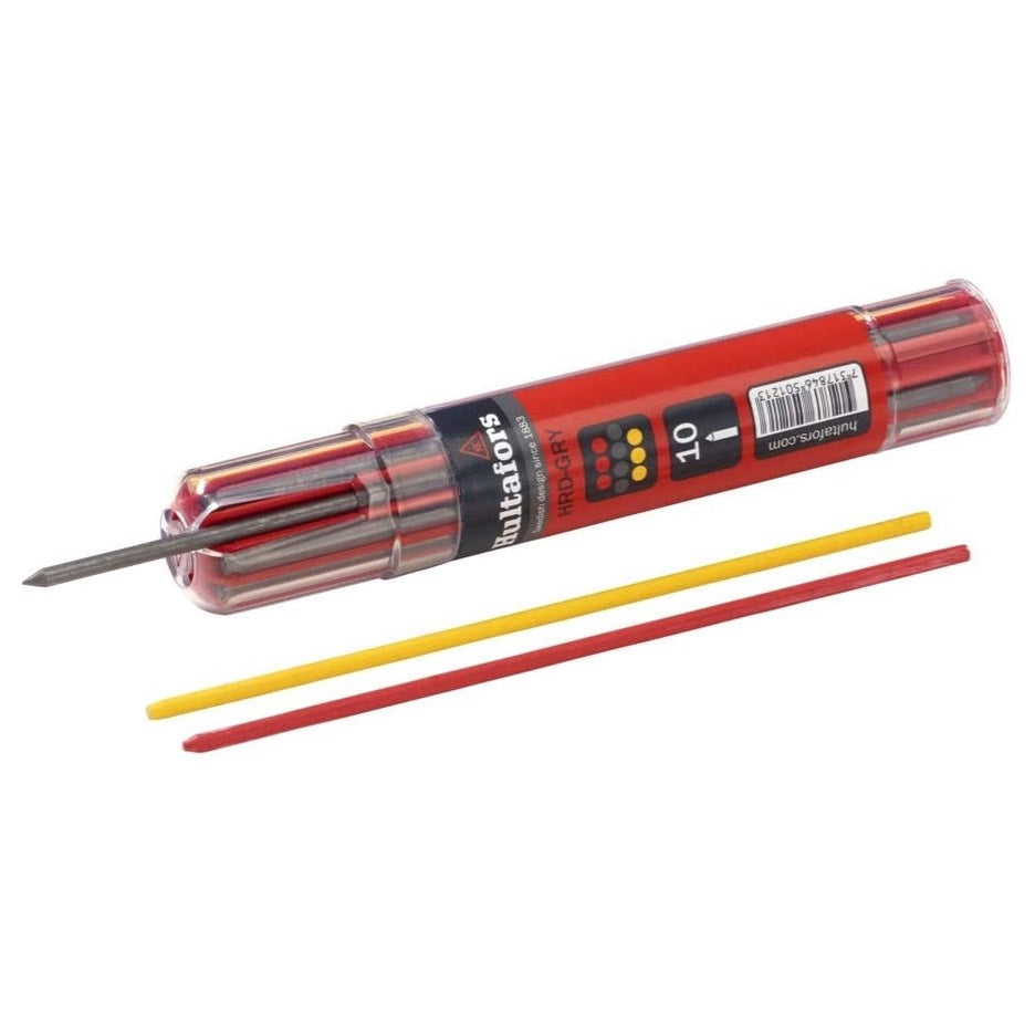 Hultafors Dry Marker Graphite and Coloured Chalk Refills