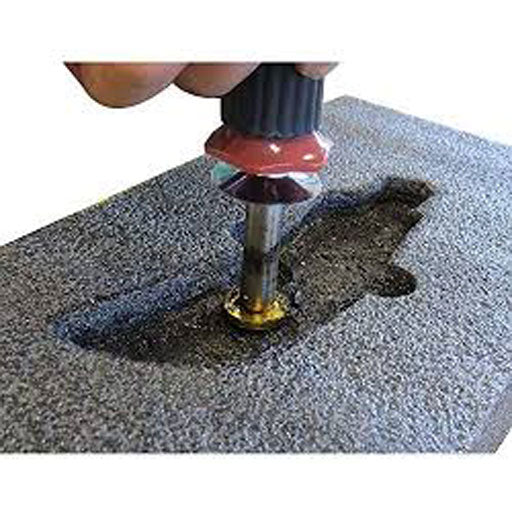 Tap down on rough areas of Kaizen foam using the Kaizen Foam Hot Knife to smooth the area, or press down to cut finger grips.